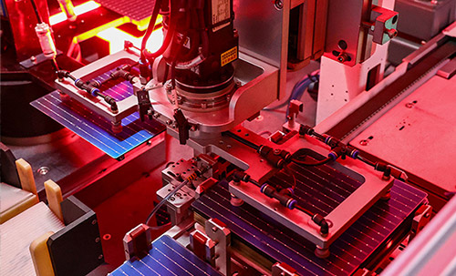 Reducción de la producción de paneles solares